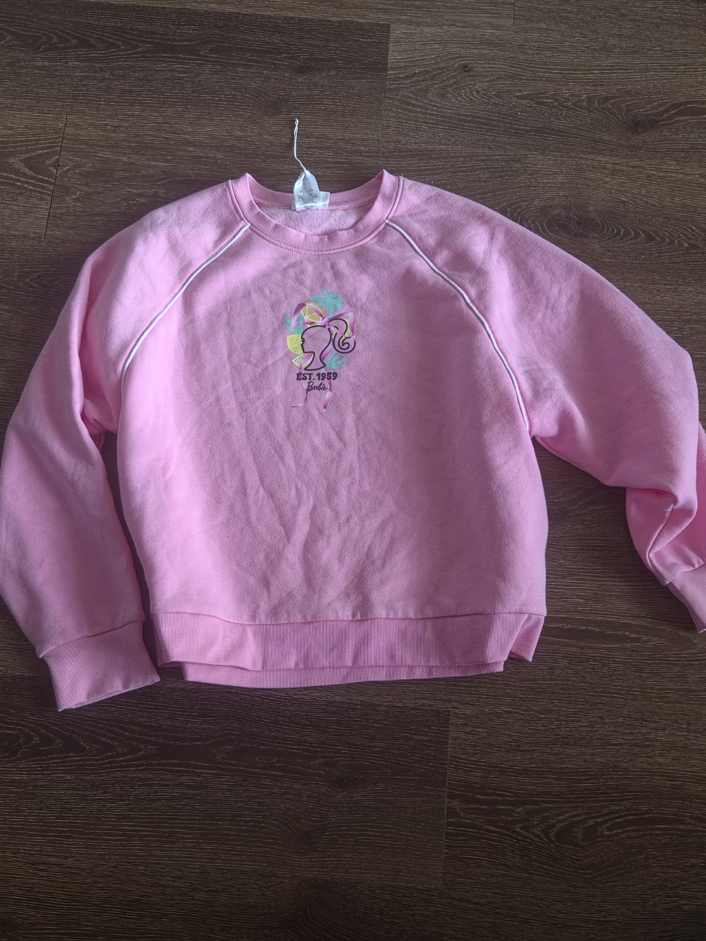 Barbie Sweatshirt Pink Malibu Size Large